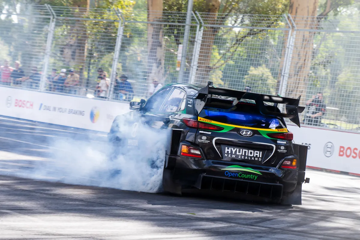 Ev Rally Racing Hyundai Kona EV rally car has over 800 PS | AutoIndustriya