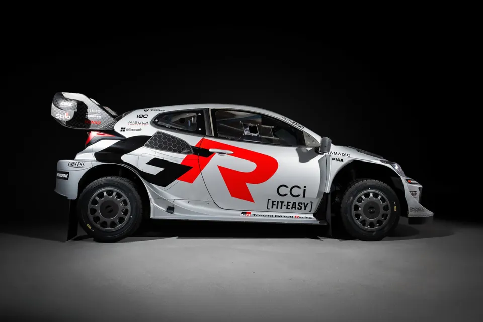 Silver Bullet: Toyota WRC unveils new livery for GR Yaris Rally1 ...