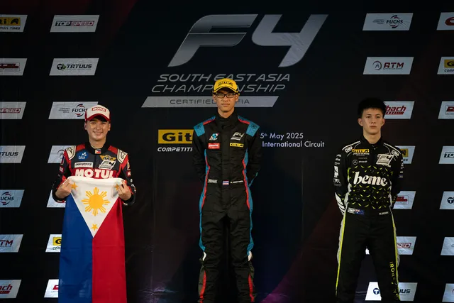 Motul PH driver Iñigo Anton leads 2025 F4 SEA Rookie Cup | AutoIndustriya