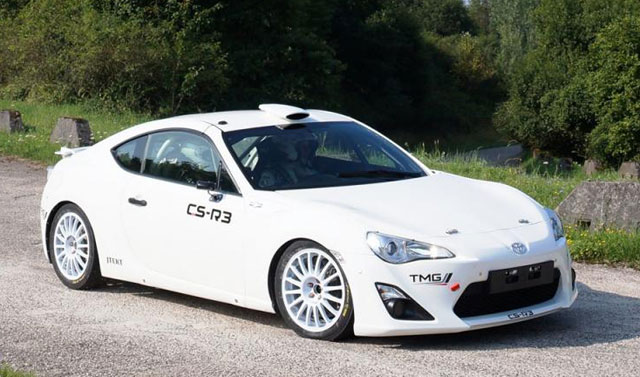 Toyota GT86 CS-R3 Rally car revealed