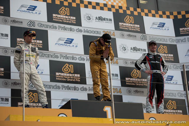Rosenqvist wins 2014 Formula 3 Macau GP 