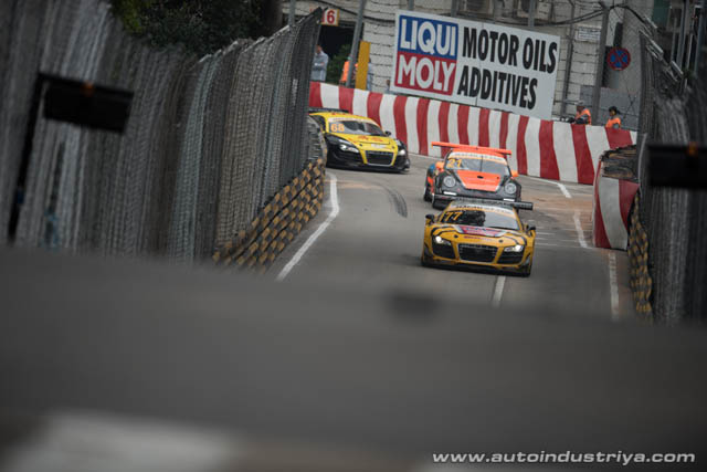 Maro Engel wins 2014 Macau GT Cup