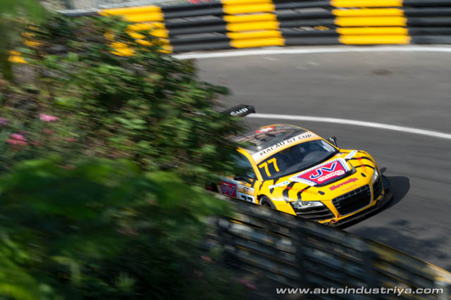 Maro Engel wins 2014 Macau GT Cup