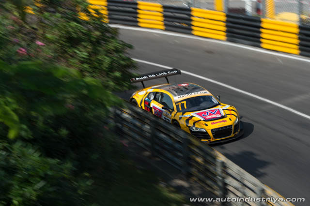 Maro Engel wins 2014 Macau GT Cup