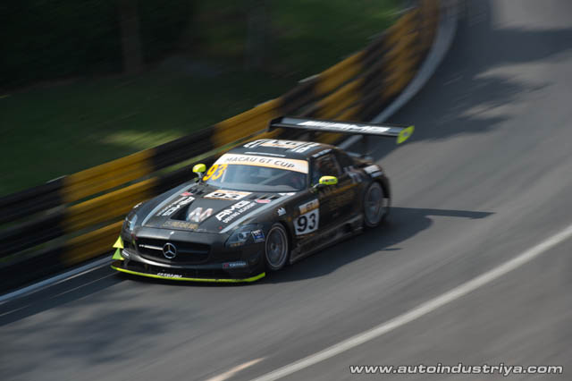 Maro Engel wins 2014 Macau GT Cup