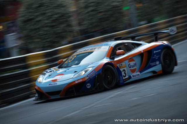 Maro Engel wins 2014 Macau GT Cup