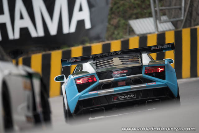 Maro Engel wins 2014 Macau GT Cup