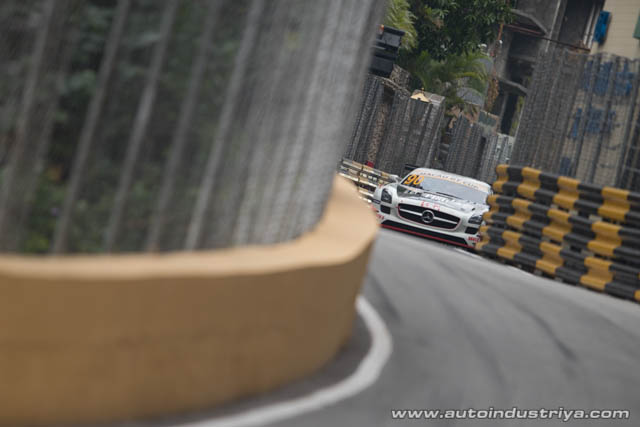 Maro Engel wins 2014 Macau GT Cup