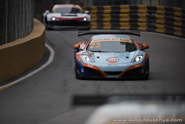 Maro Engel wins 2014 Macau GT Cup