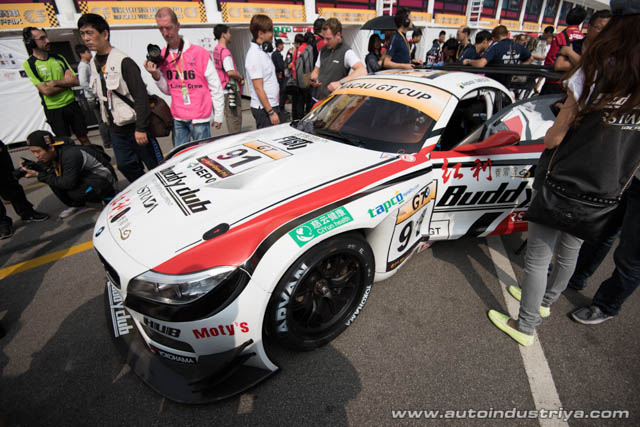 Maro Engel wins 2014 Macau GT Cup