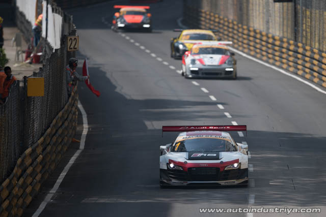 Maro Engel wins 2014 Macau GT Cup