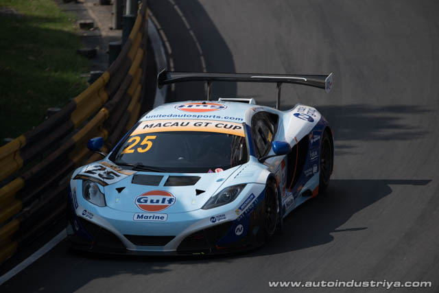 Maro Engel wins 2014 Macau GT Cup