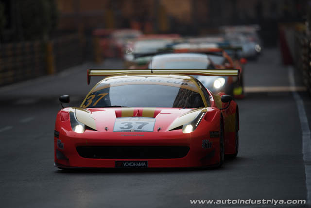 Maro Engel wins 2014 Macau GT Cup