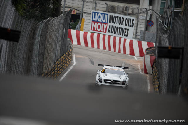 Maro Engel wins 2014 Macau GT Cup