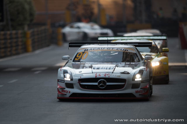Maro Engel wins 2014 Macau GT Cup