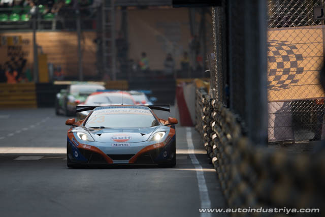 Maro Engel wins 2014 Macau GT Cup