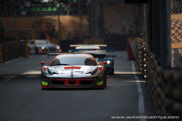 Maro Engel wins 2014 Macau GT Cup