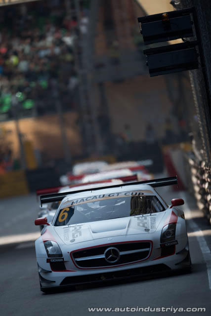 Maro Engel wins 2014 Macau GT Cup