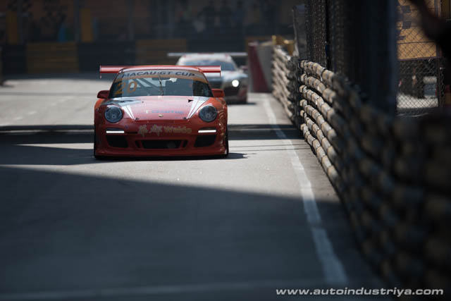 Maro Engel wins 2014 Macau GT Cup