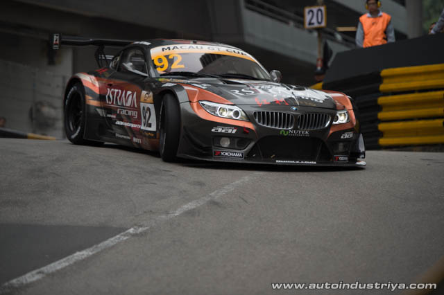 Maro Engel wins 2014 Macau GT Cup