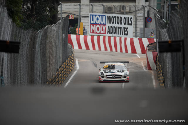 Maro Engel wins 2014 Macau GT Cup