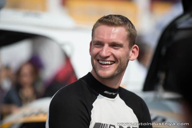 Maro Engel wins 2014 Macau GT Cup