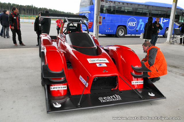 Racing electric with Mitsubishi's Hiroshi Masuoka