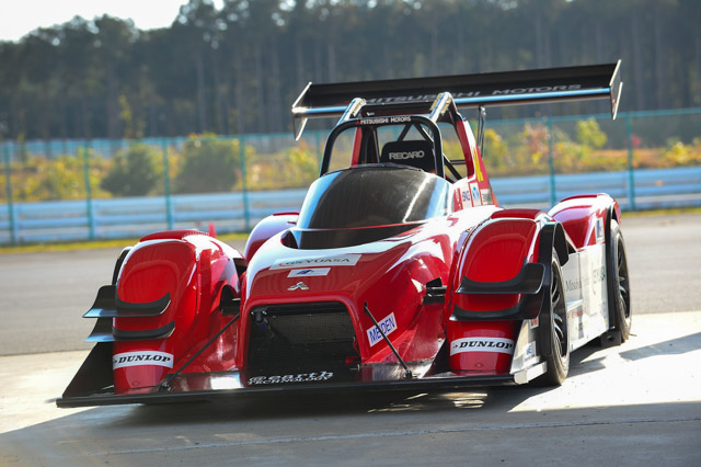 Racing electric with Mitsubishi's Hiroshi Masuoka