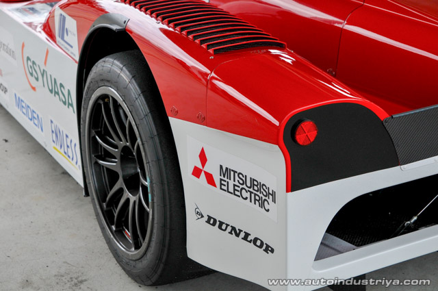 Racing electric with Mitsubishi's Hiroshi Masuoka