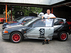 ACR Cebu's Warren Go sets new NA Honda 1/4-mile Record