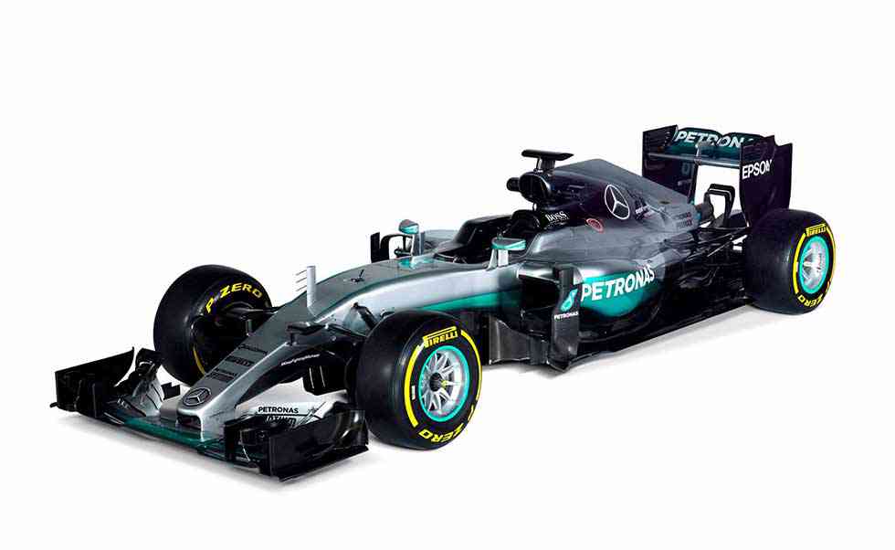 Mercedes W07 revealed as 2016 F1 contender