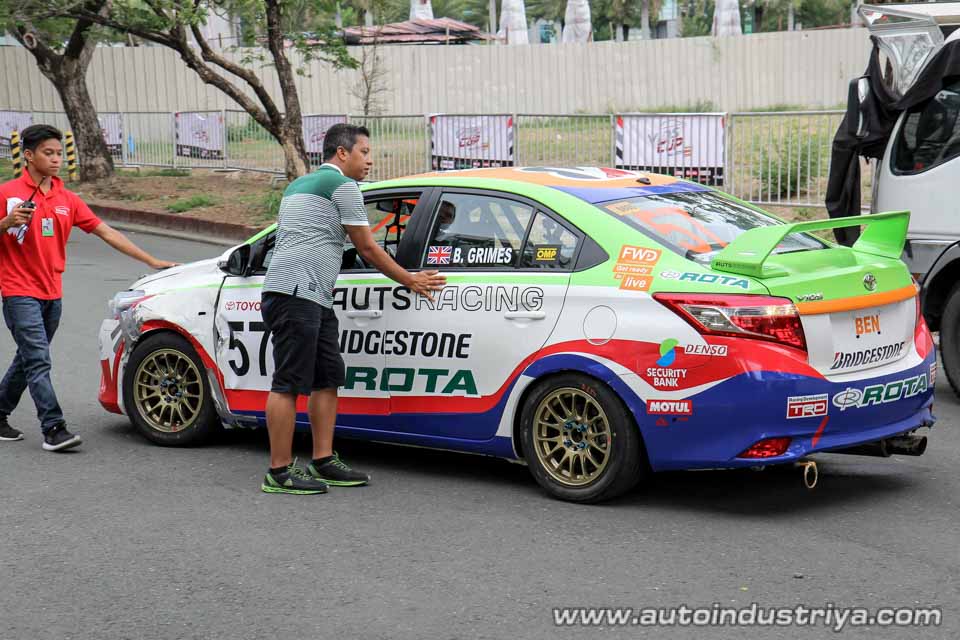 Calma continues dominance in Vios Cup Filinvest
