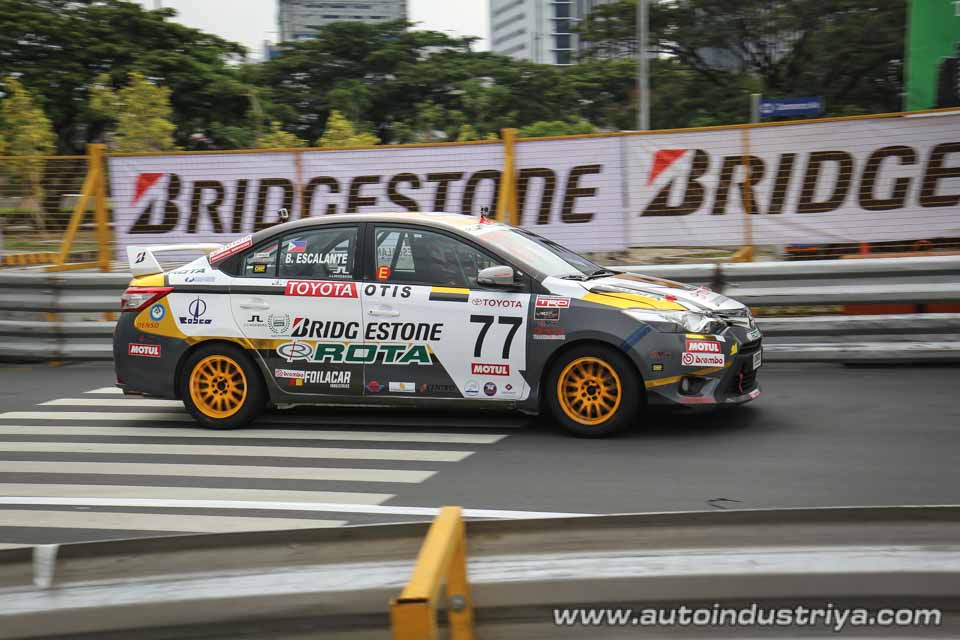 Calma continues dominance in Vios Cup Filinvest