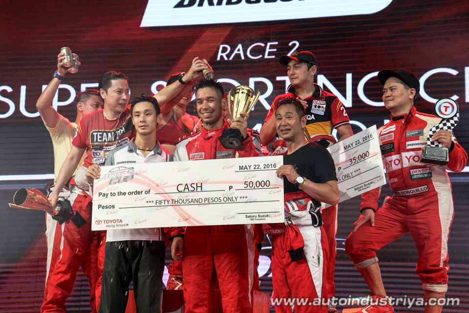 Calma continues dominance in Vios Cup Filinvest