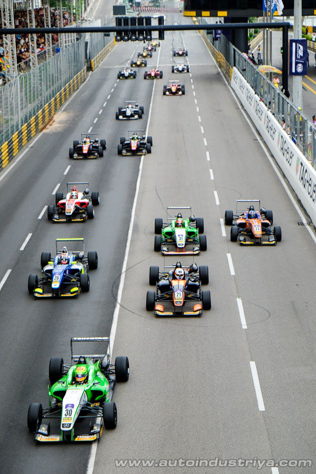 Da Costa wins thrilling 2016 FIA F3 World Cup in Macau