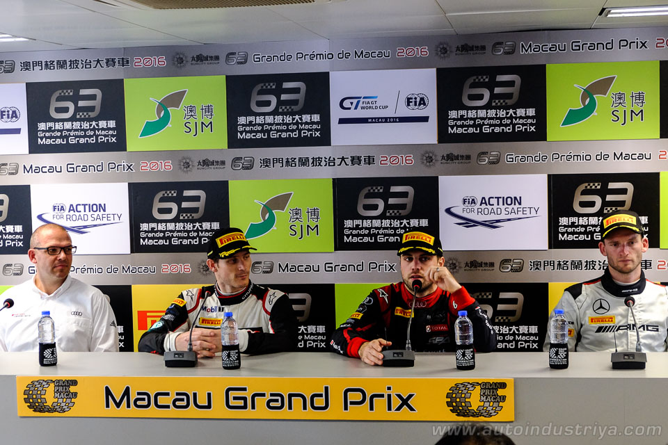 Vanthoor scores uncharacteristic win at 2016 FIA GT World Cup in Macau