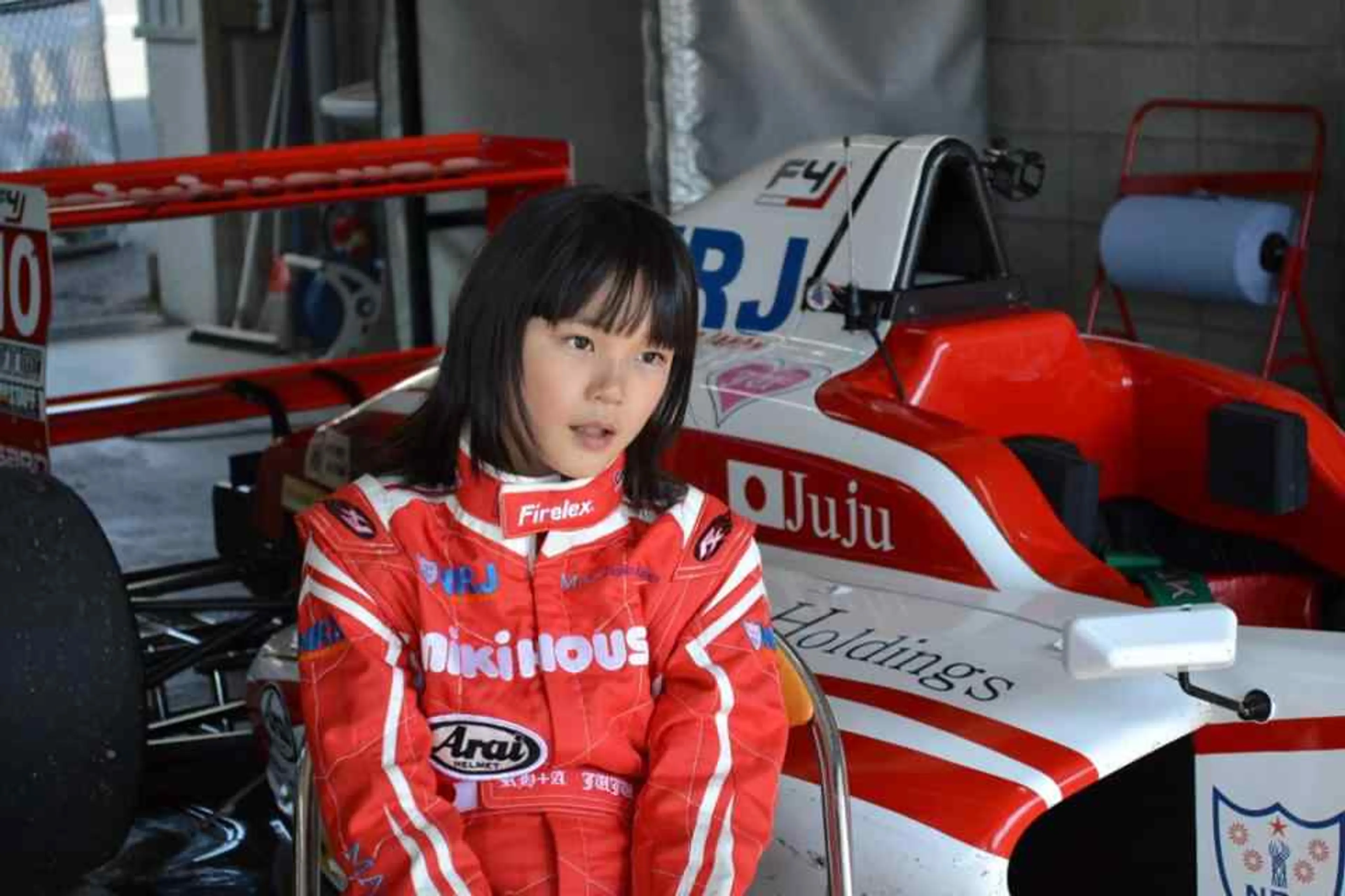 Eleven year old girl hopes to become first female F1 champion