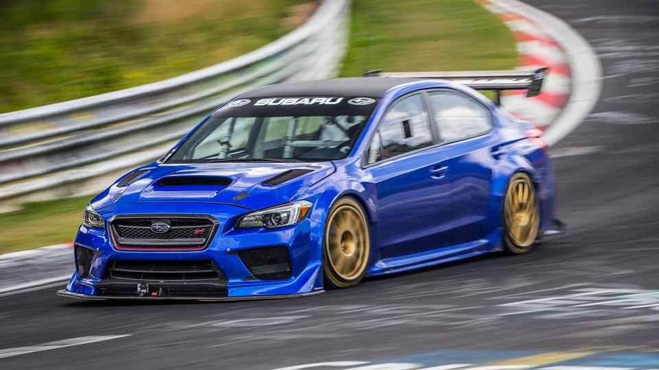 Subaru sets new Nurburgring lap record for four-door sedans