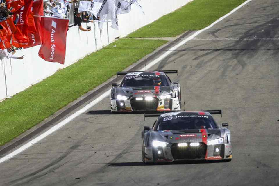 Audi claims fourth win at 2017 Total 24 Hours of Spa