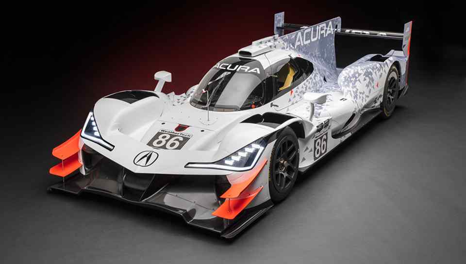 Acura officially reveals the ARX-05 Prototype race car