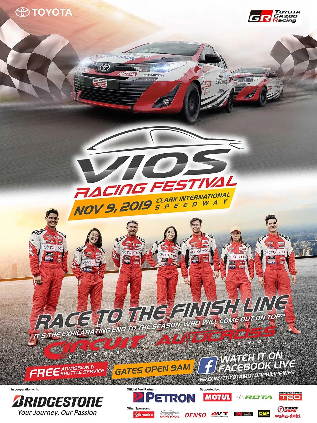 Catch the finale of the Toyota Vios Racing Festival tomorrow ...