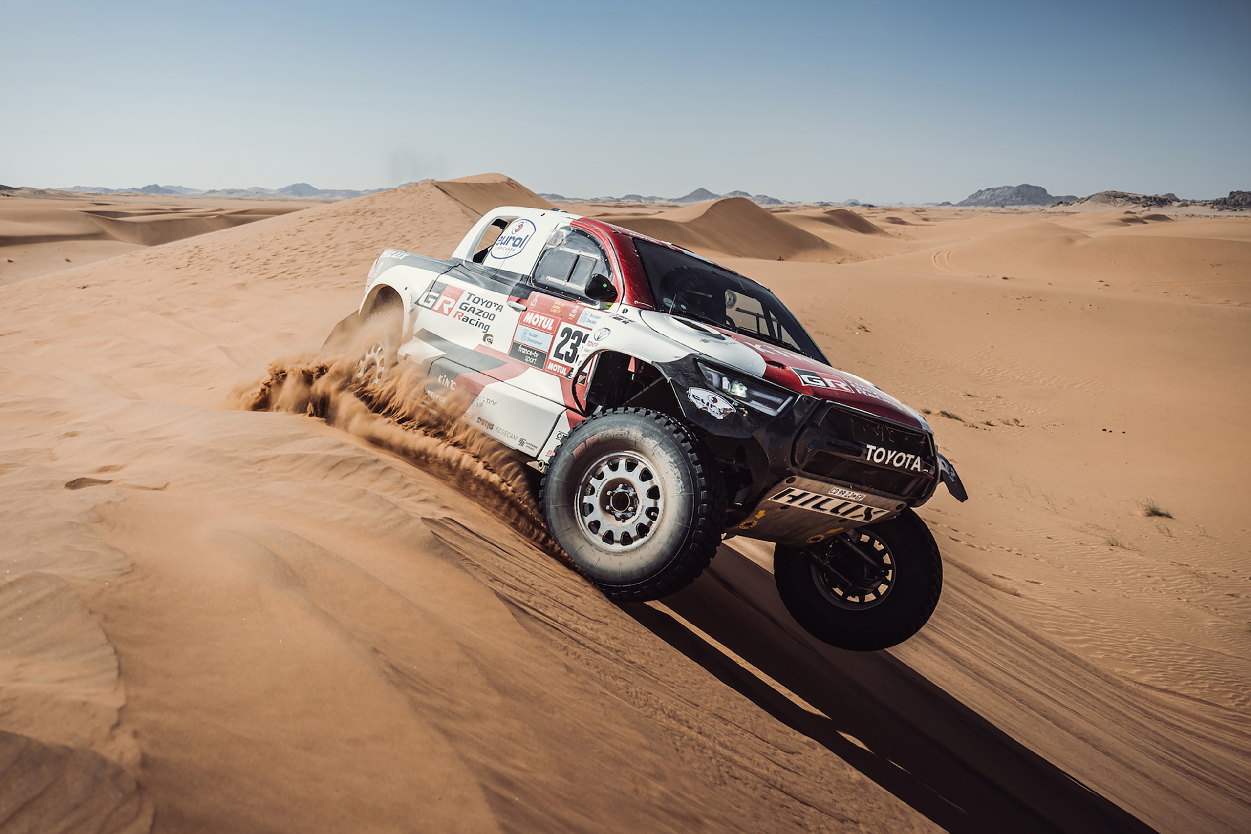 Toyota dominates 2022 Dakar Rally with the Hilux