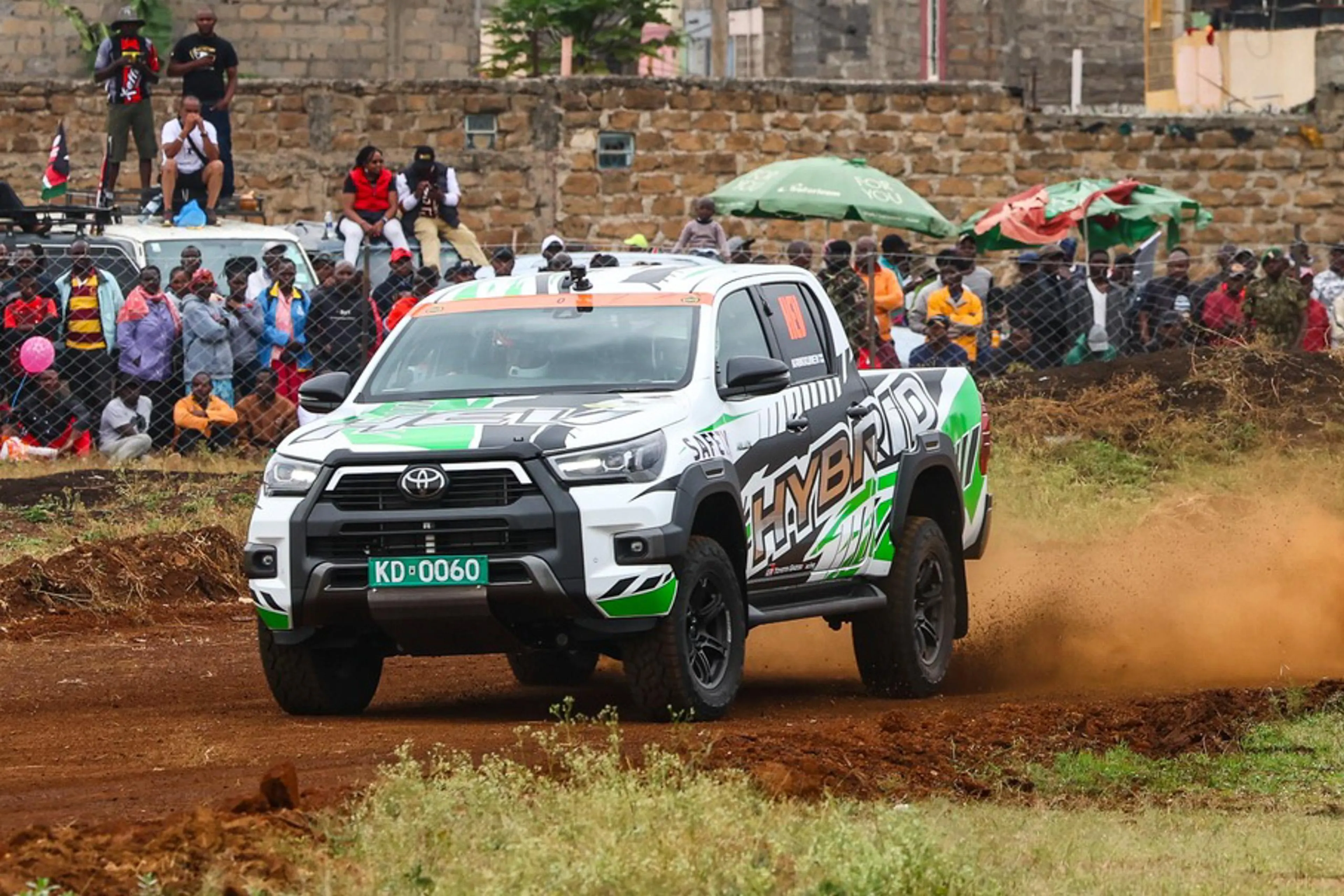 Toyota goes rallying with Hilux mild hybrid pick-up truck