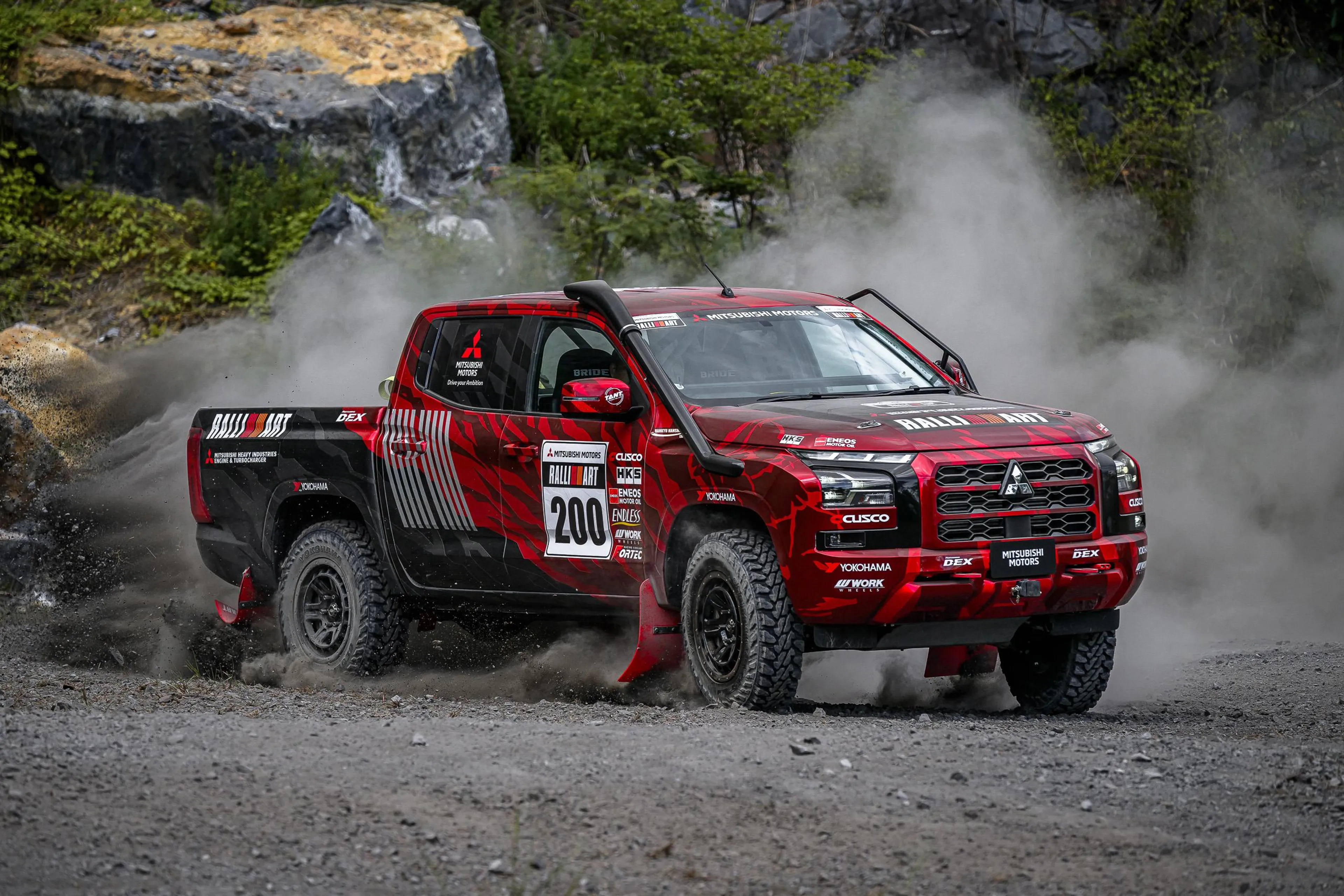 Rally ready: 2024 Mitsubishi Triton Strada will defend AXCR crown