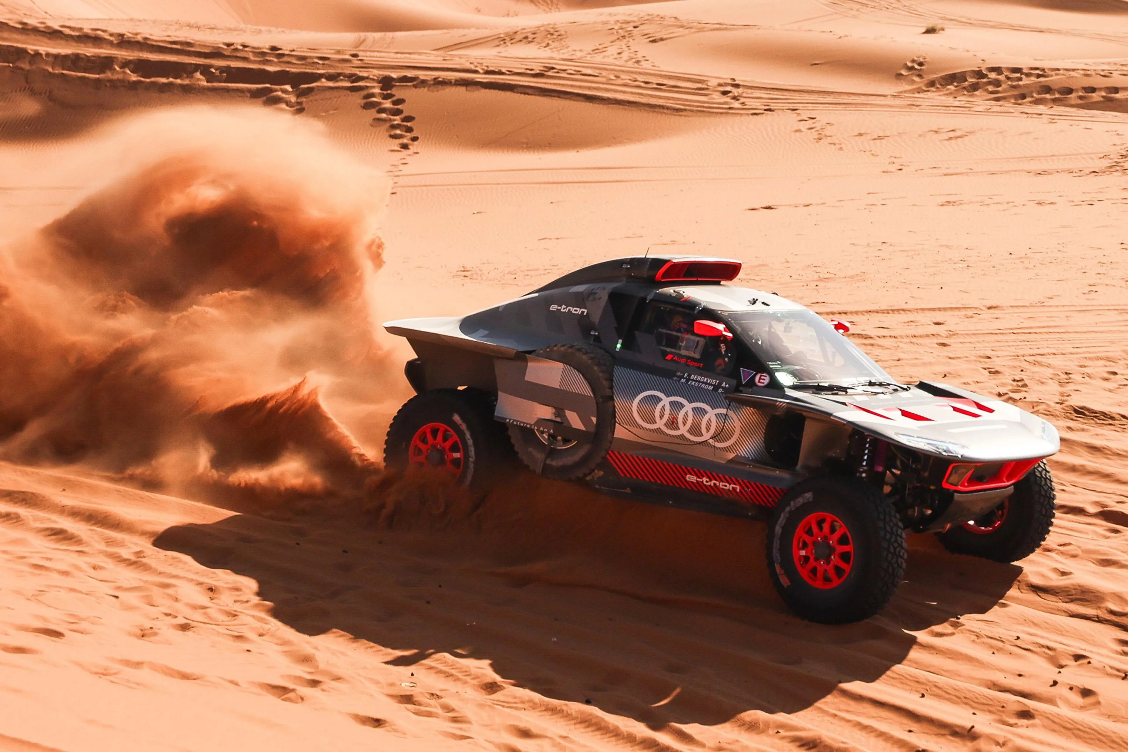 Audi RS Q e-tron is ready for 2024 Dakar Rally