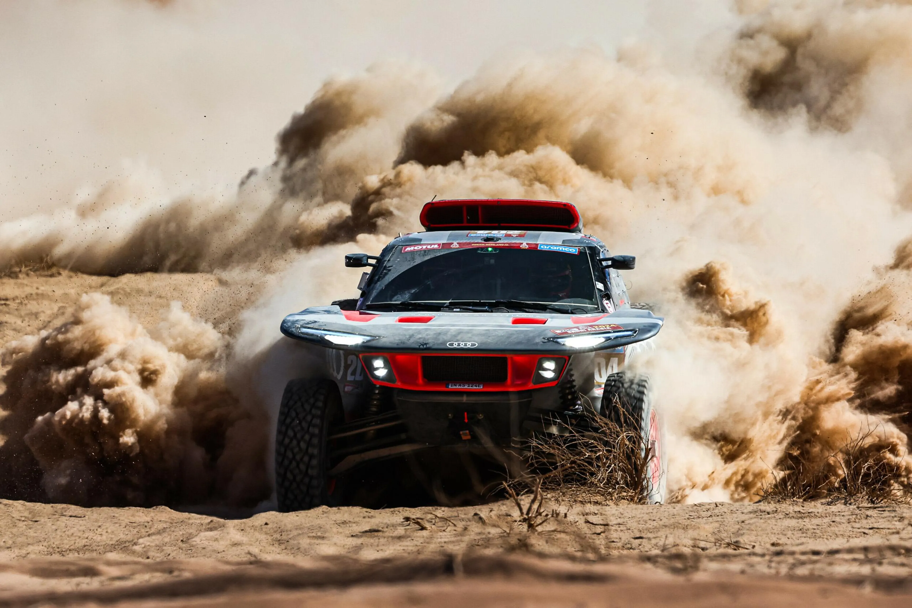 Audi RS Q e-tron conquers the 2024 Dakar Rally
