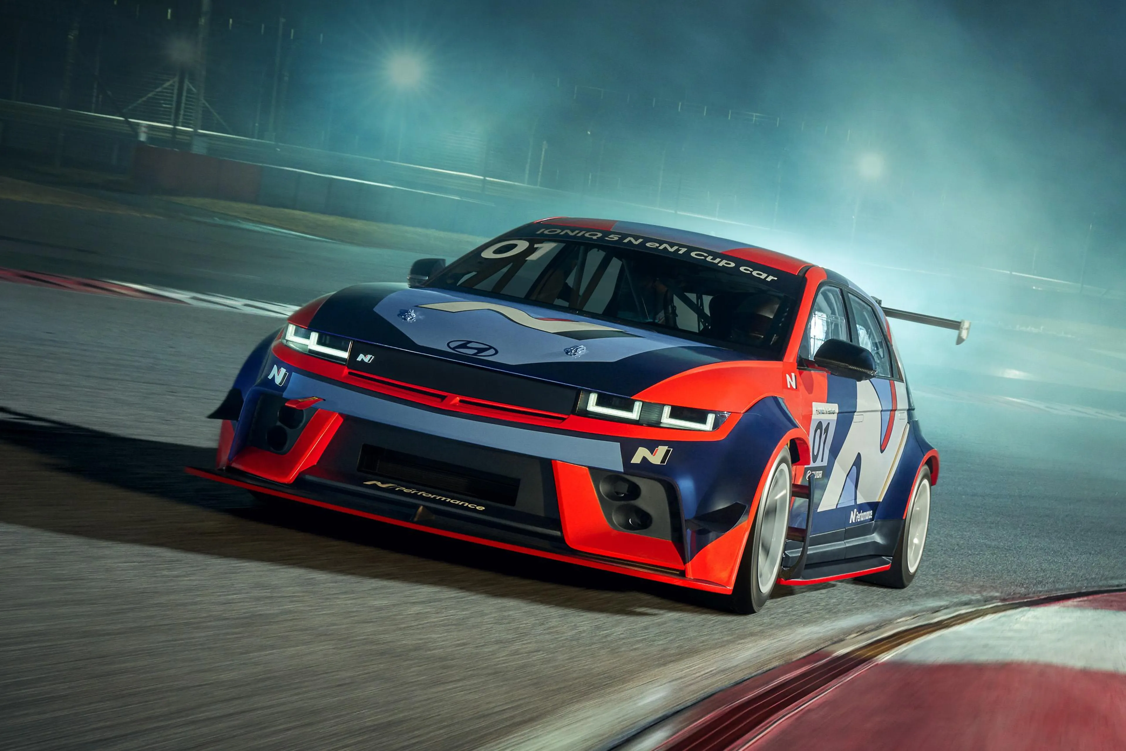 Hyundai debuts Ioniq 5 N eN1 Cup Car for EV Racing