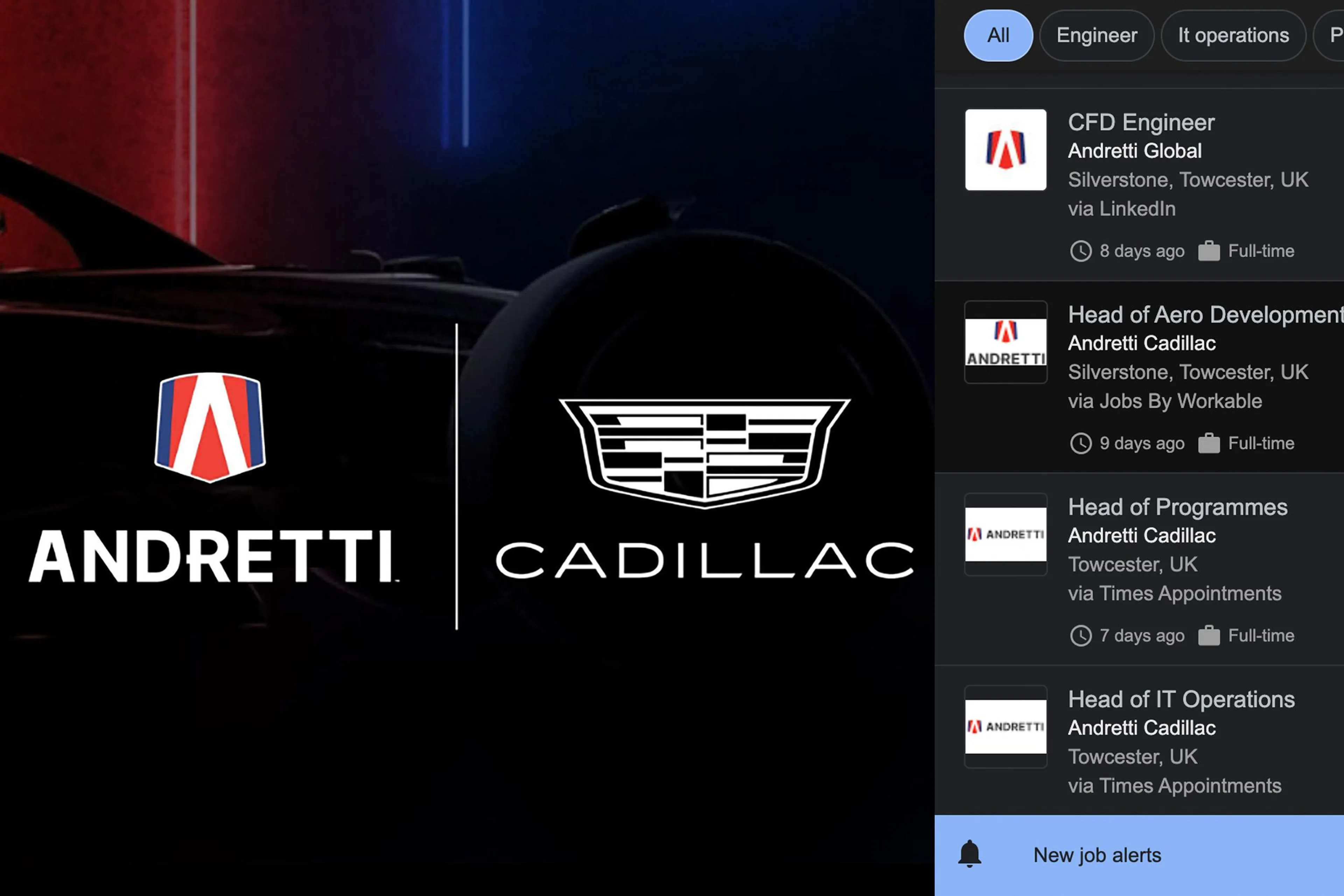 Despite entry snub, Andretti Cadillac actively hiring F1 personnel