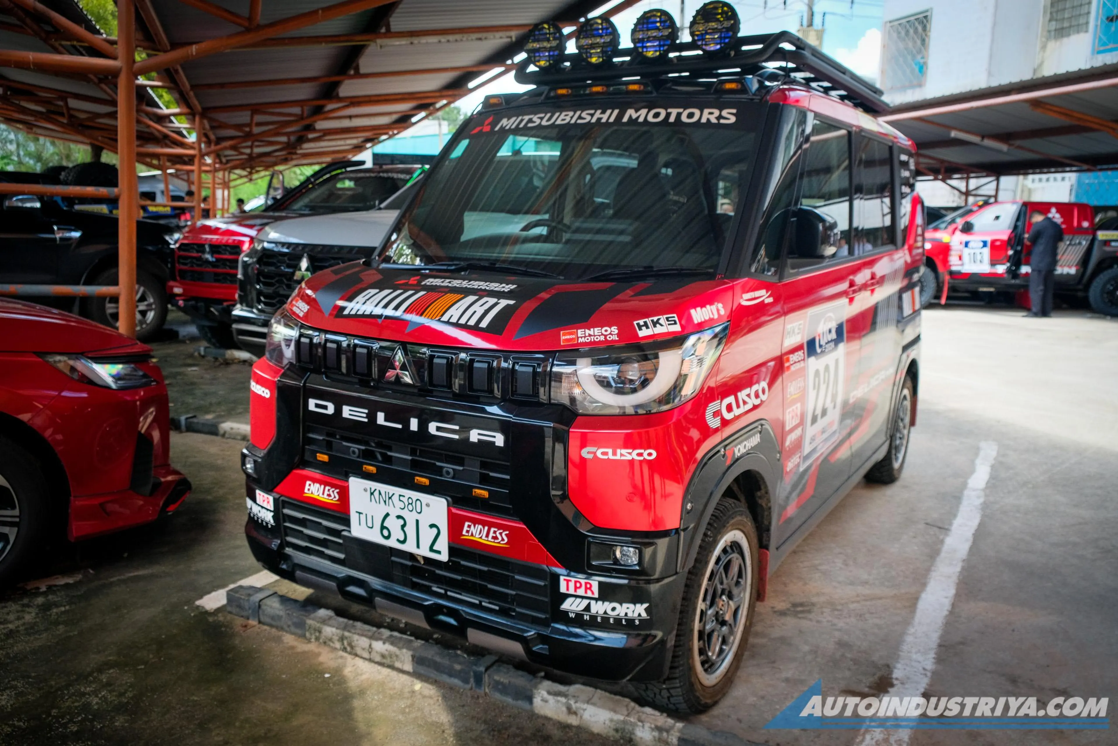 Mighty Mouse: Mitsubishi turns Delica Mini into AXCR support vehicle