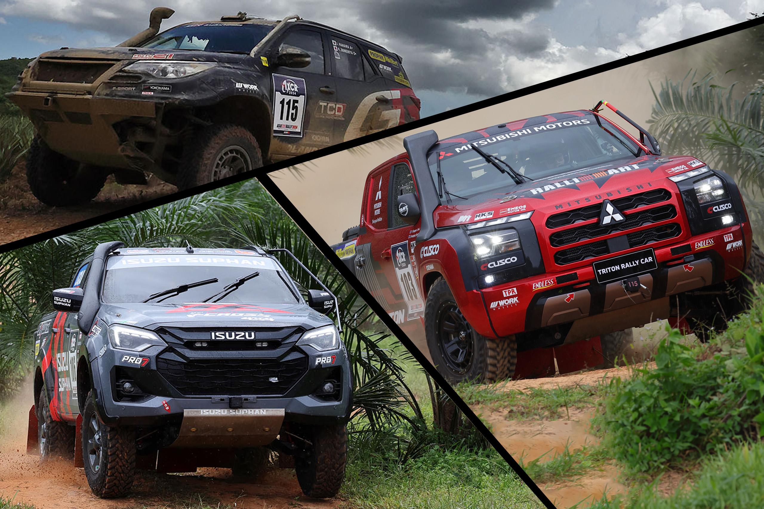 AXCR 2024: Battle between Toyota, Mitsubishi, Isuzu at midway point